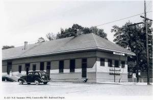 train depot in Centreville, MS