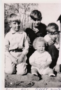 dick, bill, sam & abe ca. 1935