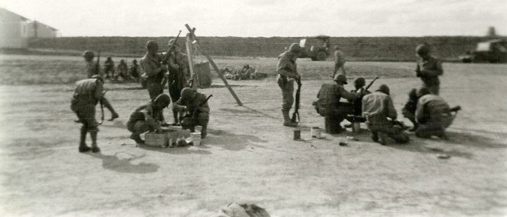 rifle range at Van Dorn