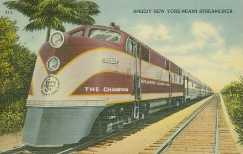 the champion atlantic coast line, ca. 1941