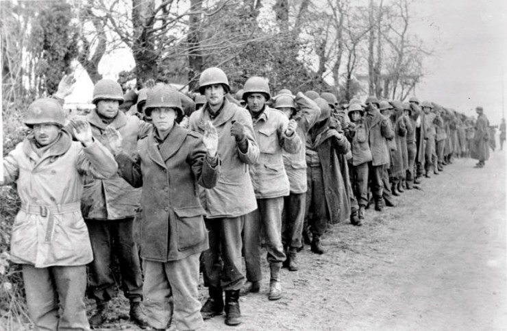 Kriegsgefangene amerikanische Soldaten